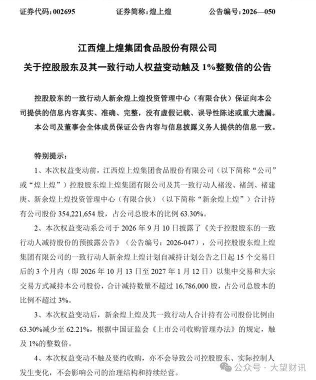 实控人接连套现、利润大幅修复,煌上煌的增长能否持续